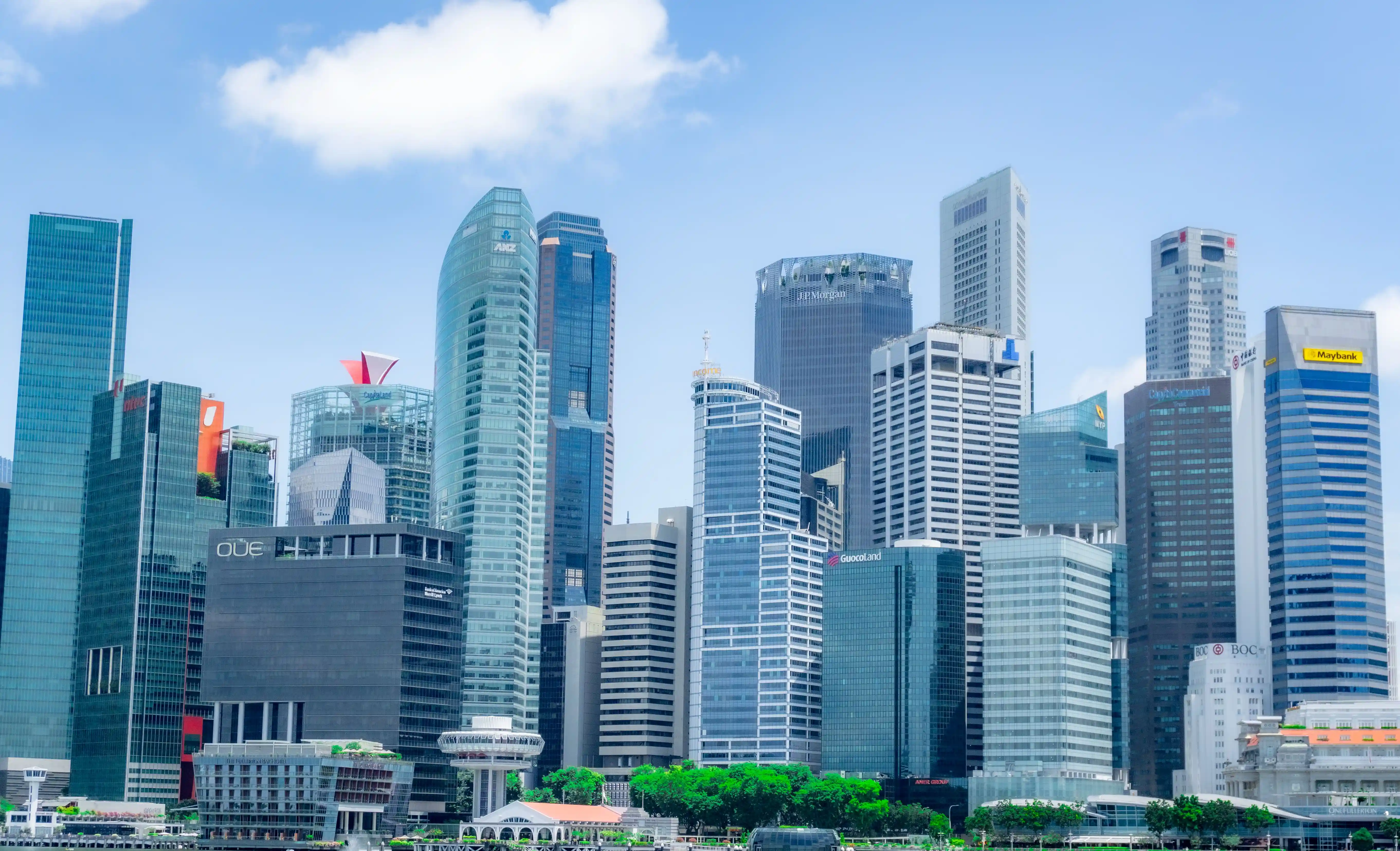 City skyline representing economic growth